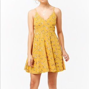 Yellow Floral dress 👗